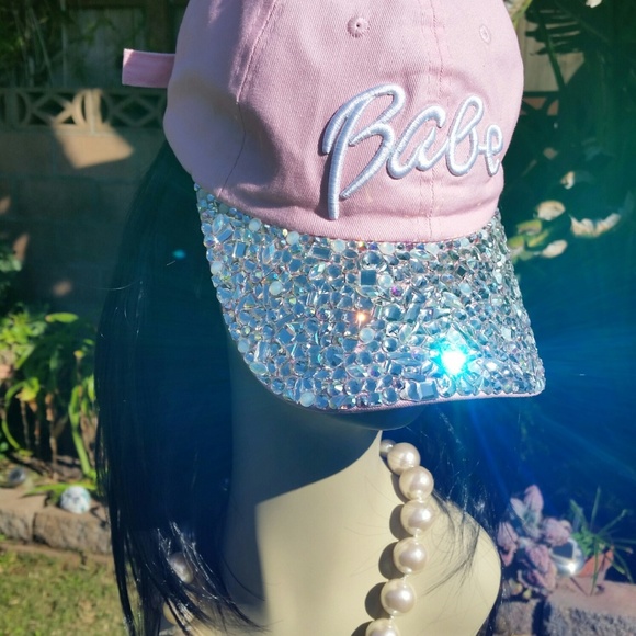 Bachelorette-Swarovski-Bling Hats-Bridal hats-Babe main image 2